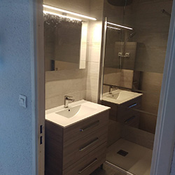 Rénovation salle de bain intérieur